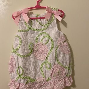 Size 2 girls frilly dress